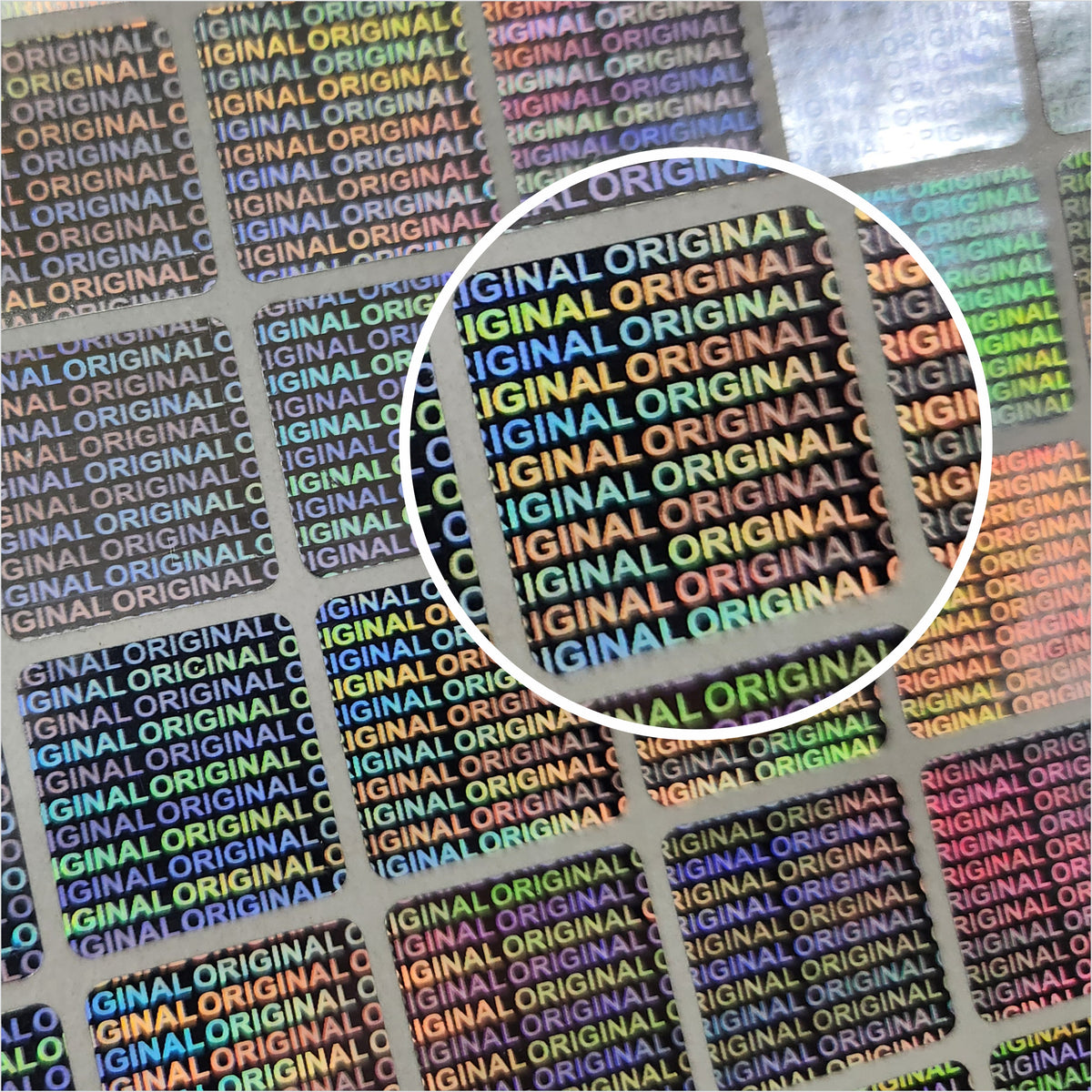 Original-Original 18x18mm Hologram